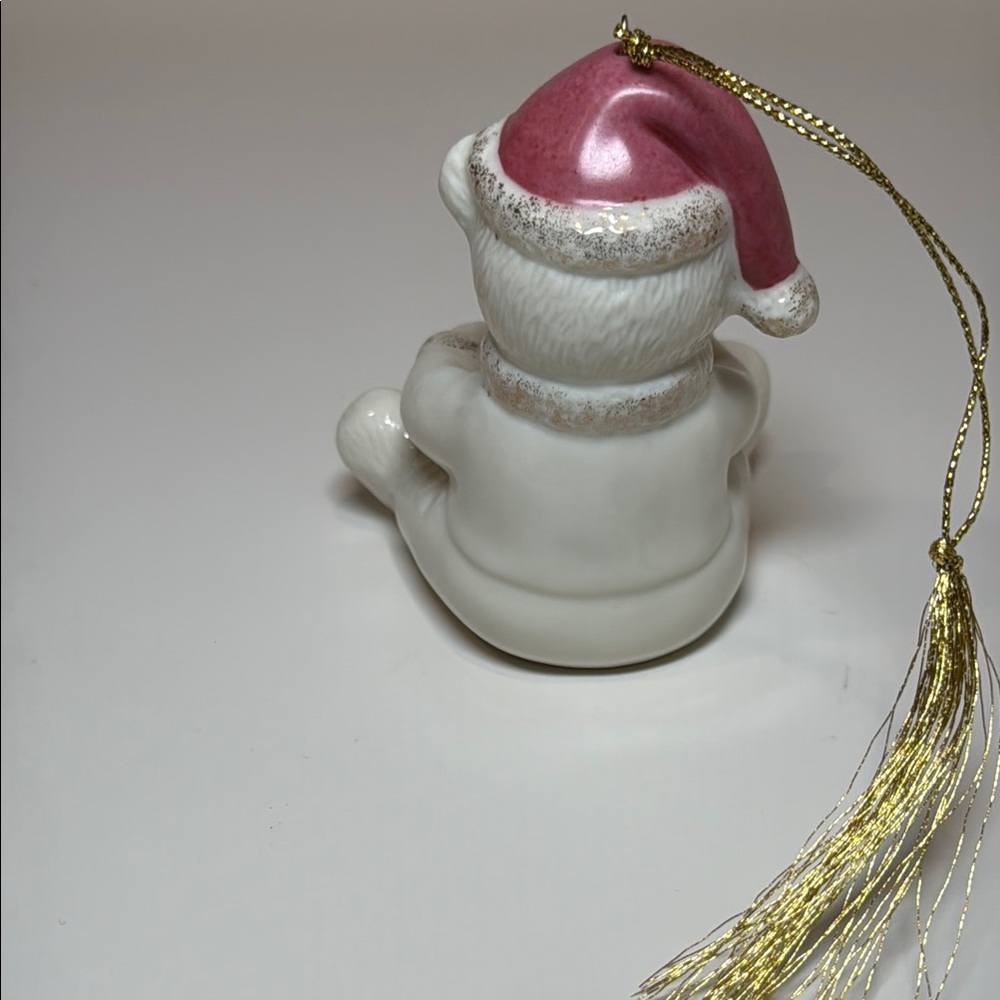 Lenox 2007 Teddy with Pink Hat - Picture 7 of 12